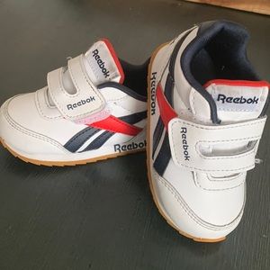 Toddler size 5 Reebok-red, white, and blue